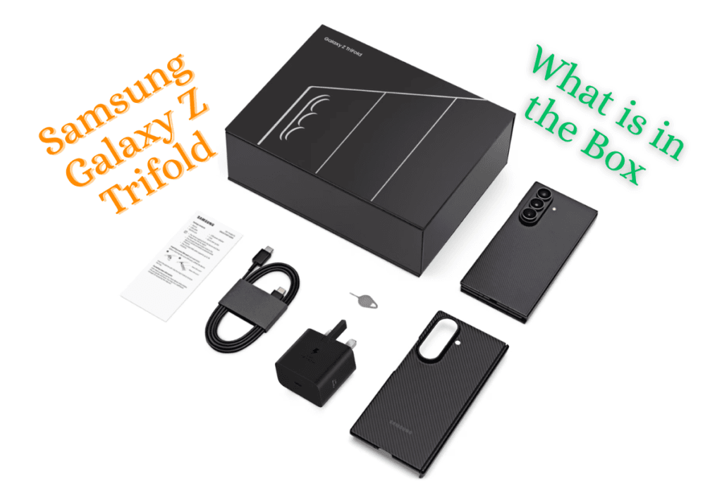 Samsung Galaxy Z Trifold in the Box